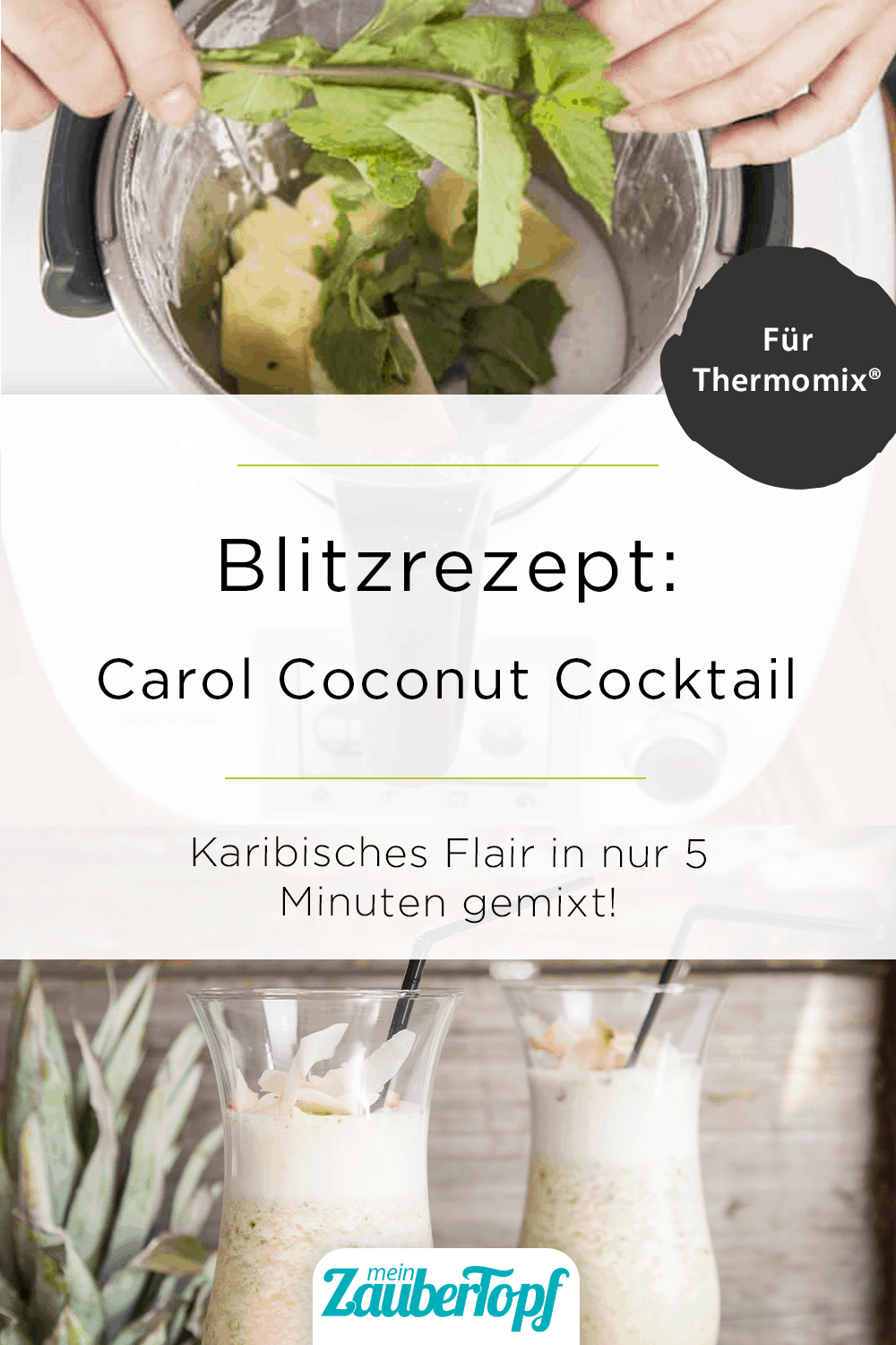 Carol Coconut Cocktail aus dem Thermomix® - Foto: Kathrin Knoll