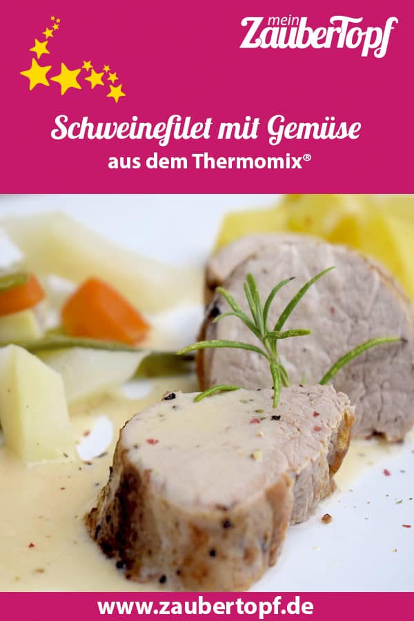 Schweinefilet mit Gemüse und Kartoffeln aus dem Thermomix® – Foto: Nicole Stroschein