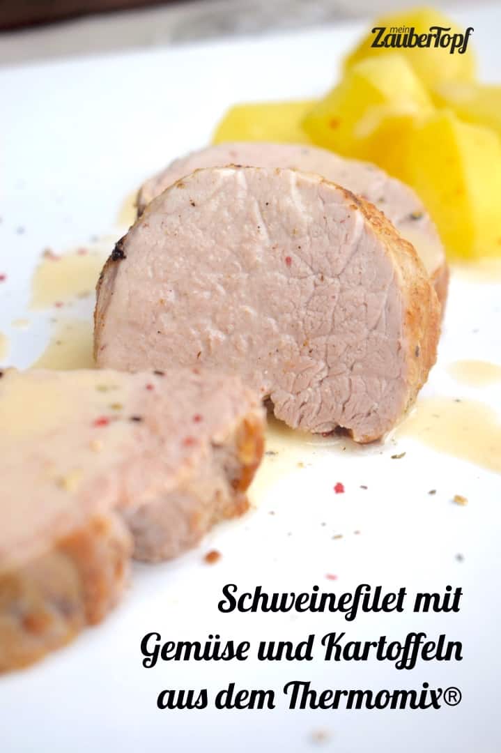 Schweinefilet mit Gemüse und Kartoffeln aus dem Thermomix® – Foto: Nicole Stroschein