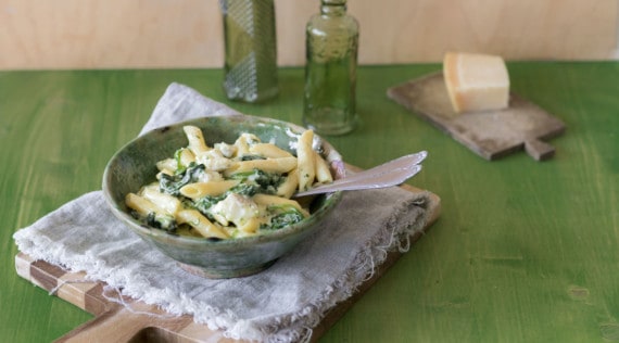 Spinat-Kabeljau-Pasta aus dem Thermomix® – Foto: Tina Bumann