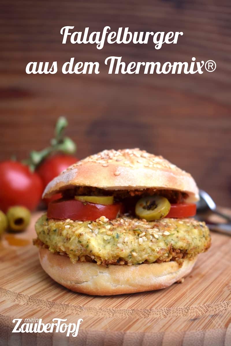 Falafelburger aus dem Thermomix® – Foto: Nicole Stroschein