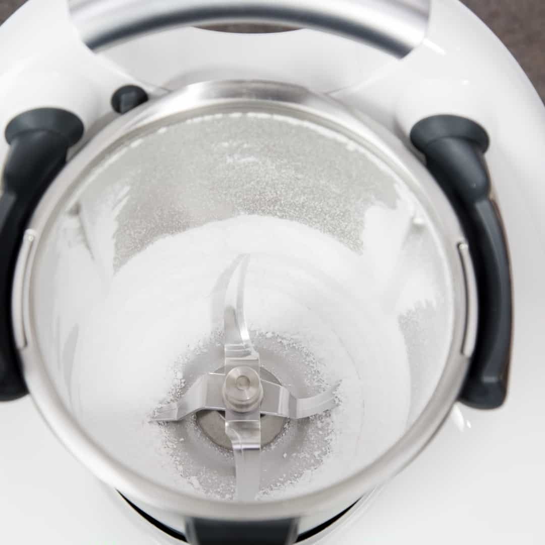 Puderzucker Geschwindigkeiten Thermomix® - Foto: Kathrin Knoll