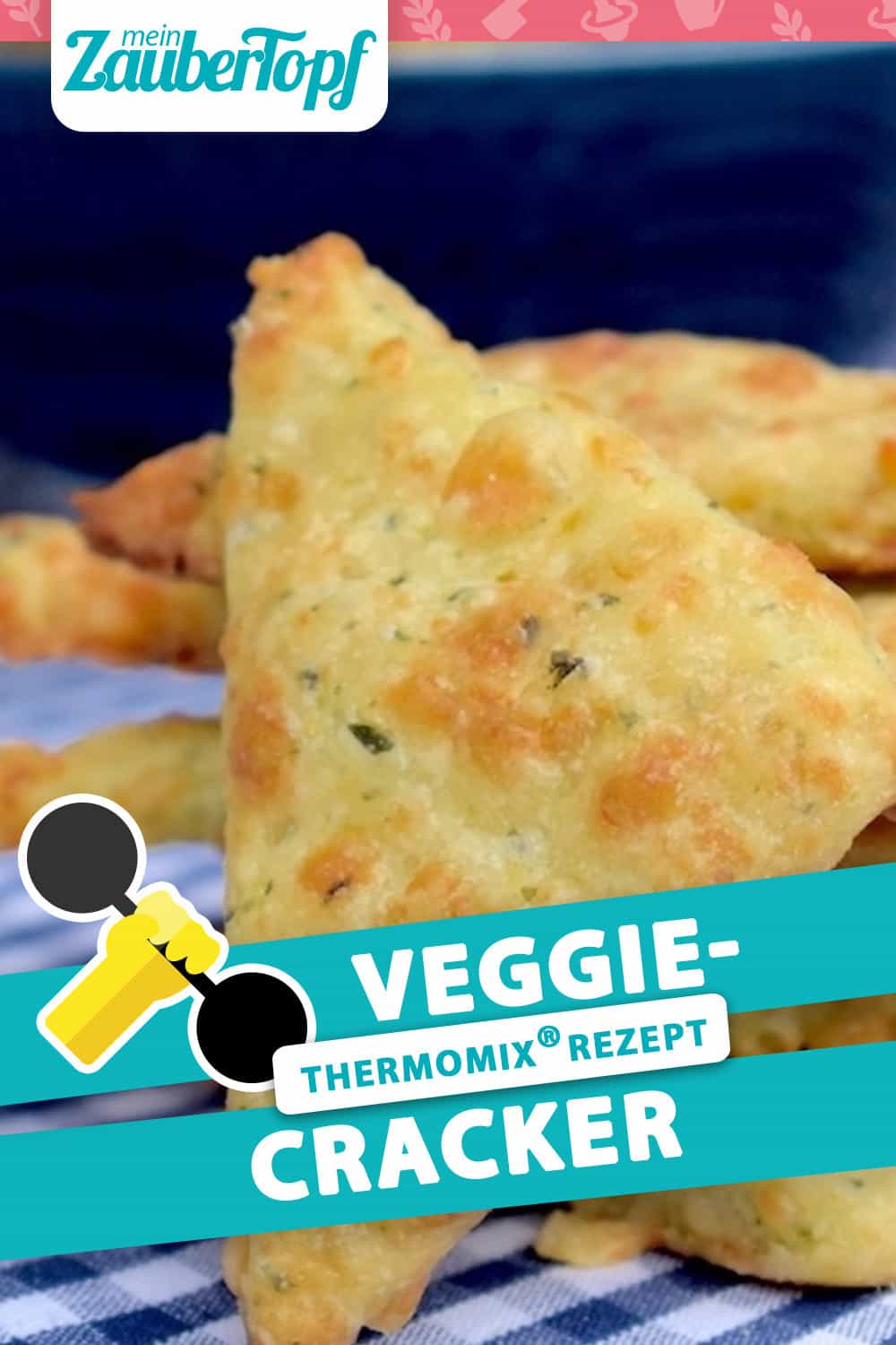 Veggie Cracker aus dem Thermomix® – Foto: Nicole Stroschein