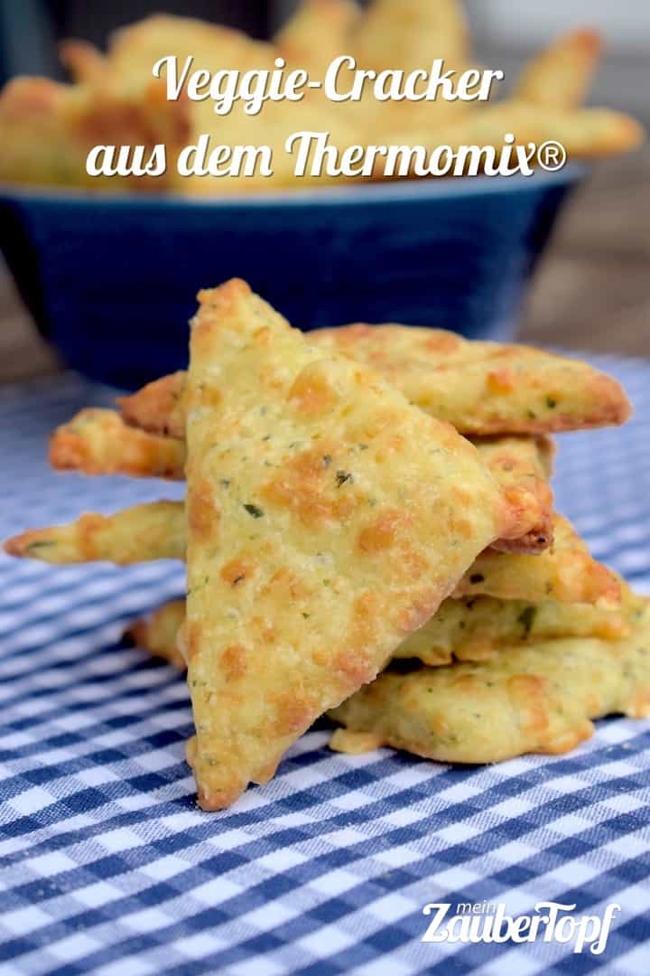 Veggie Cracker aus dem Thermomix® – Foto: Nicole Stroschein