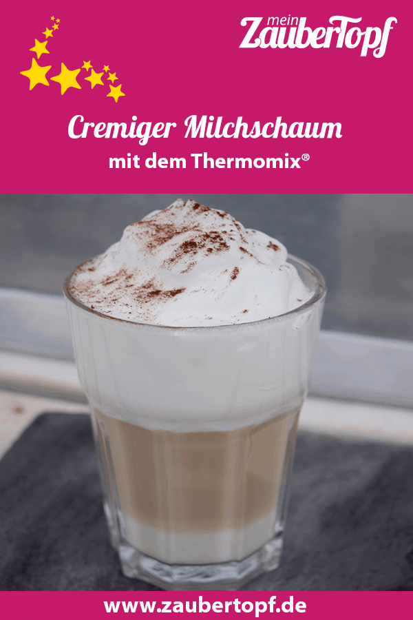 MIlchschaum aus dem Thermomix® – Foto: Nicole Stroschein