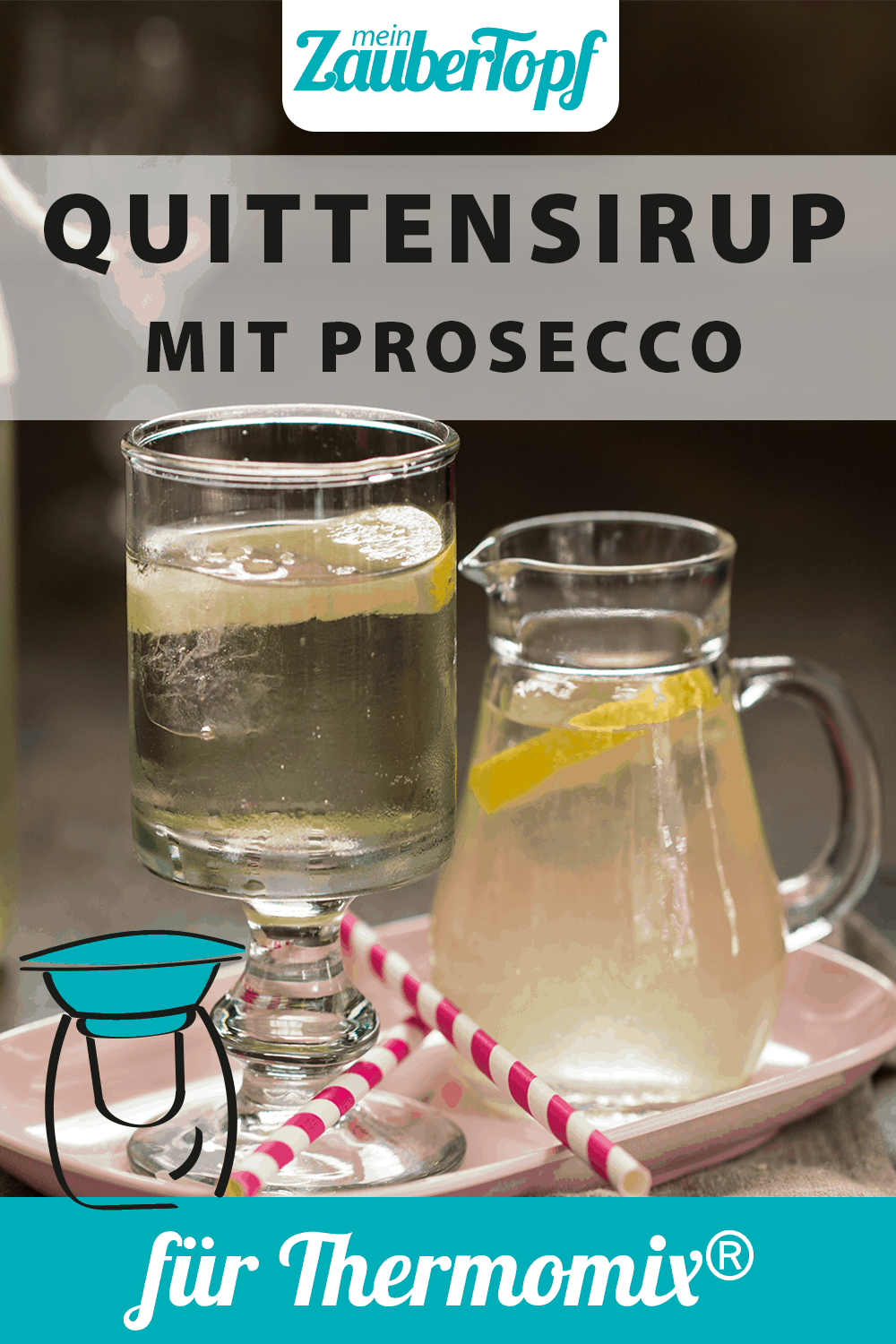 Quittensirup mit Prosecco aus dem Thermomix® – Foto: Kathrin Knoll