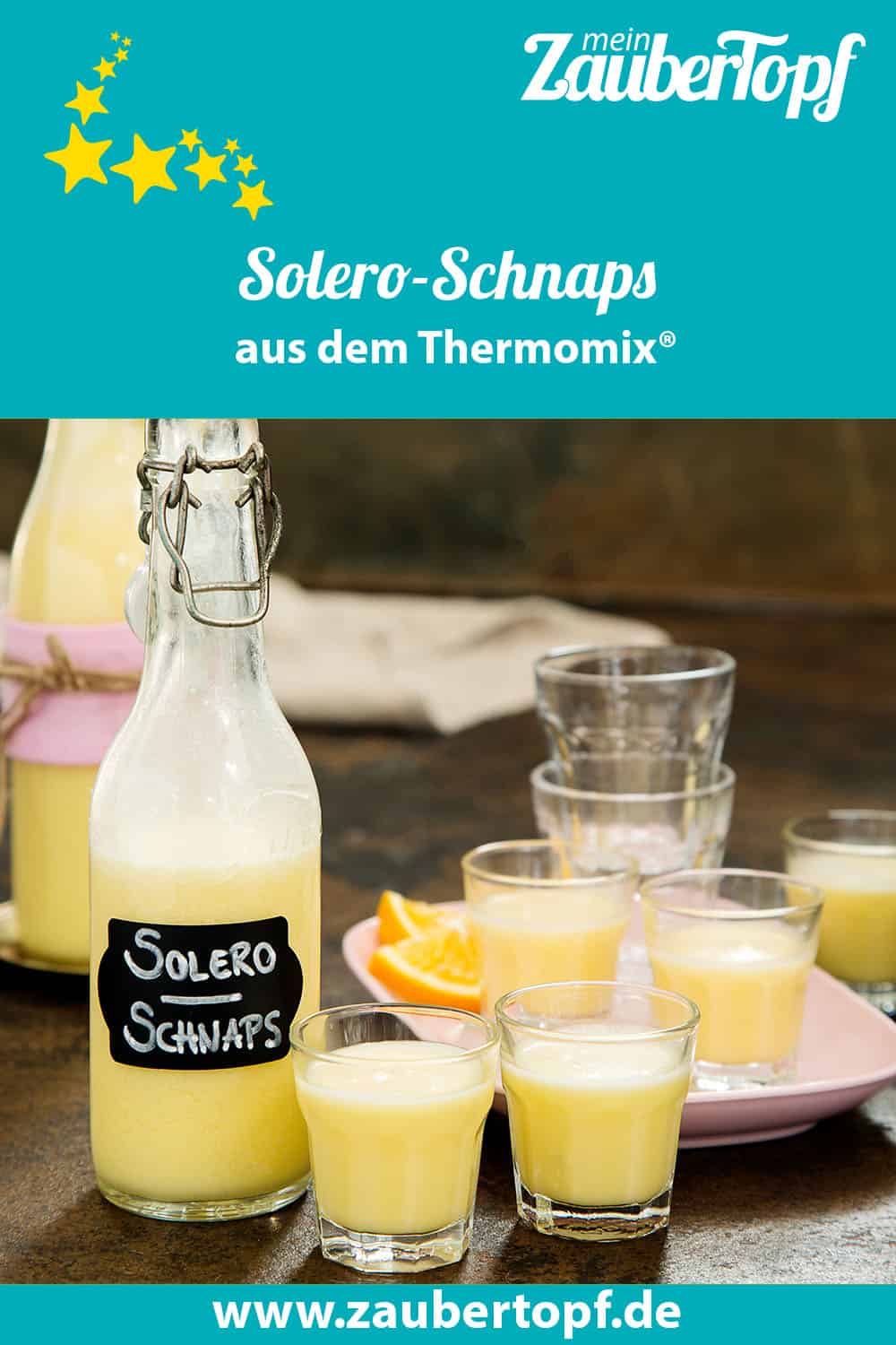 Solero-Schnaps aus dem Thermomix® - Foto: Kathrin Knoll & Anna Gieseler
