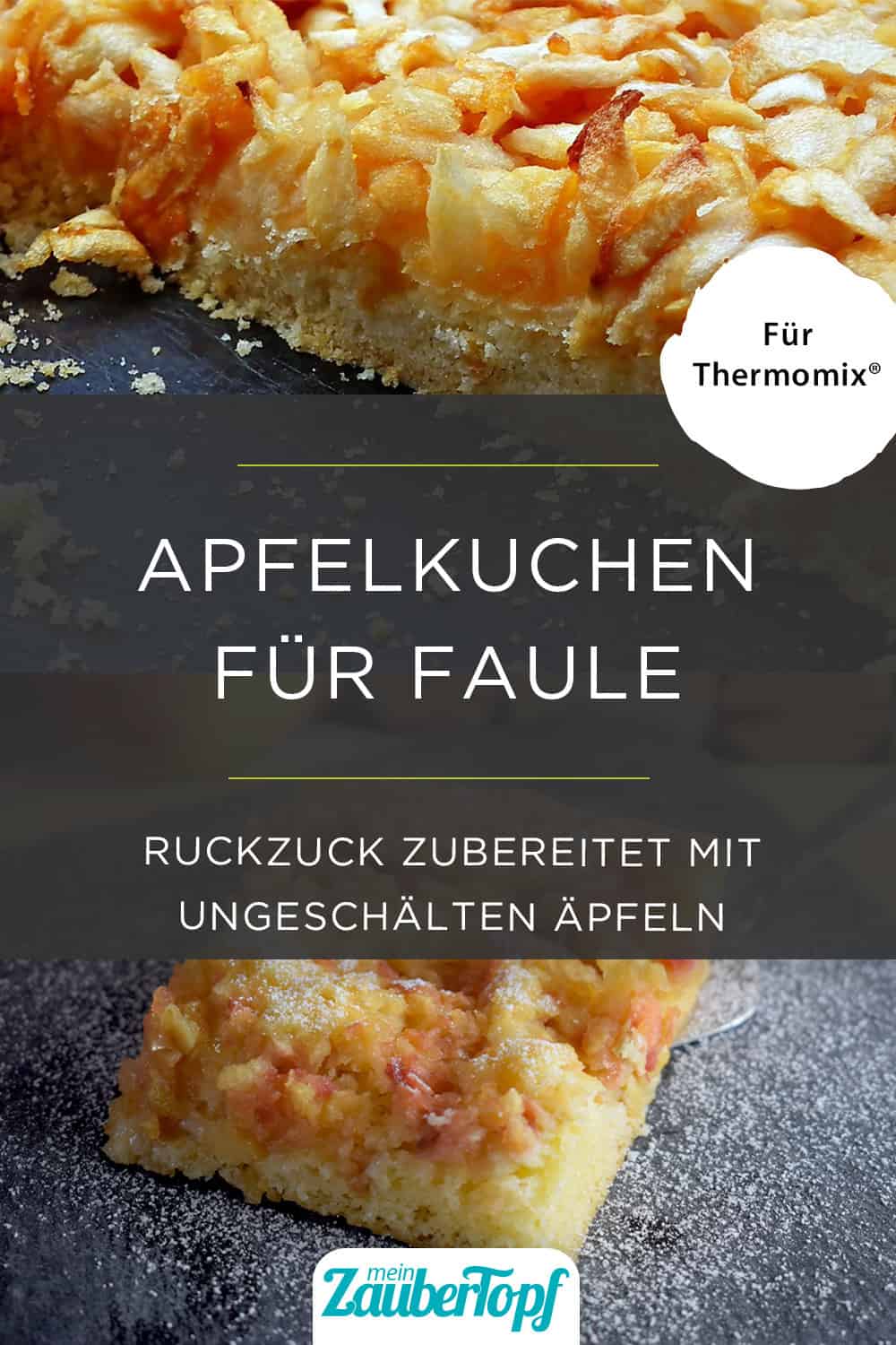 Apfelkuchen aus dem Thermomix® – Foto: MrGajowy3 / Pixabay & Nicole Stroschein