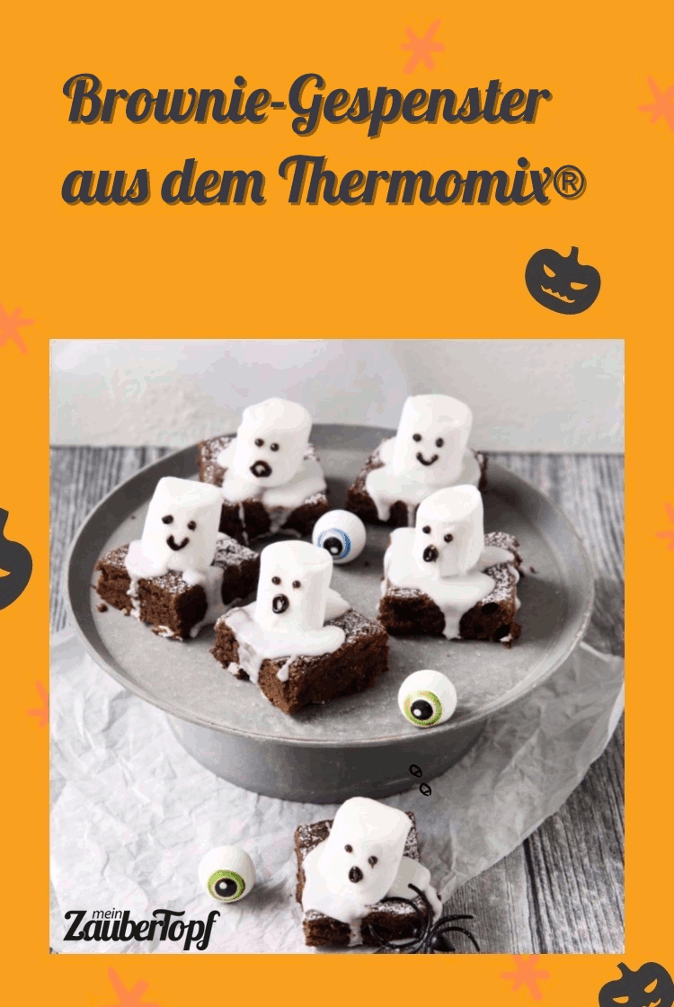 Brownie-Gespenster aus dem Thermomix® - Foto: Désirée Peikert