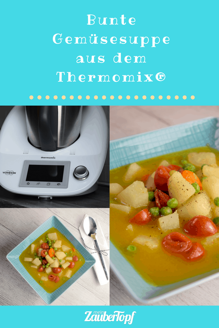 Gemüsesuppe mit Curry aus dem Thermomix® – Foto: Nicole Stroschein