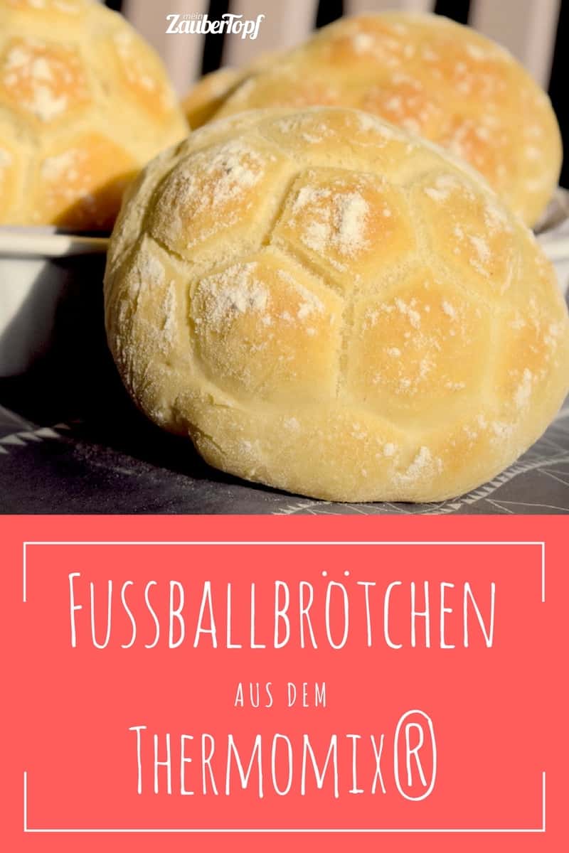 Fußballbrötchen aus dem Thermomix® – Foto: Nicole Stroschein