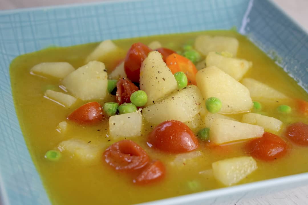 Gemüsesuppe mit Curry aus dem Thermomix® – Foto: Nicole Stroschein