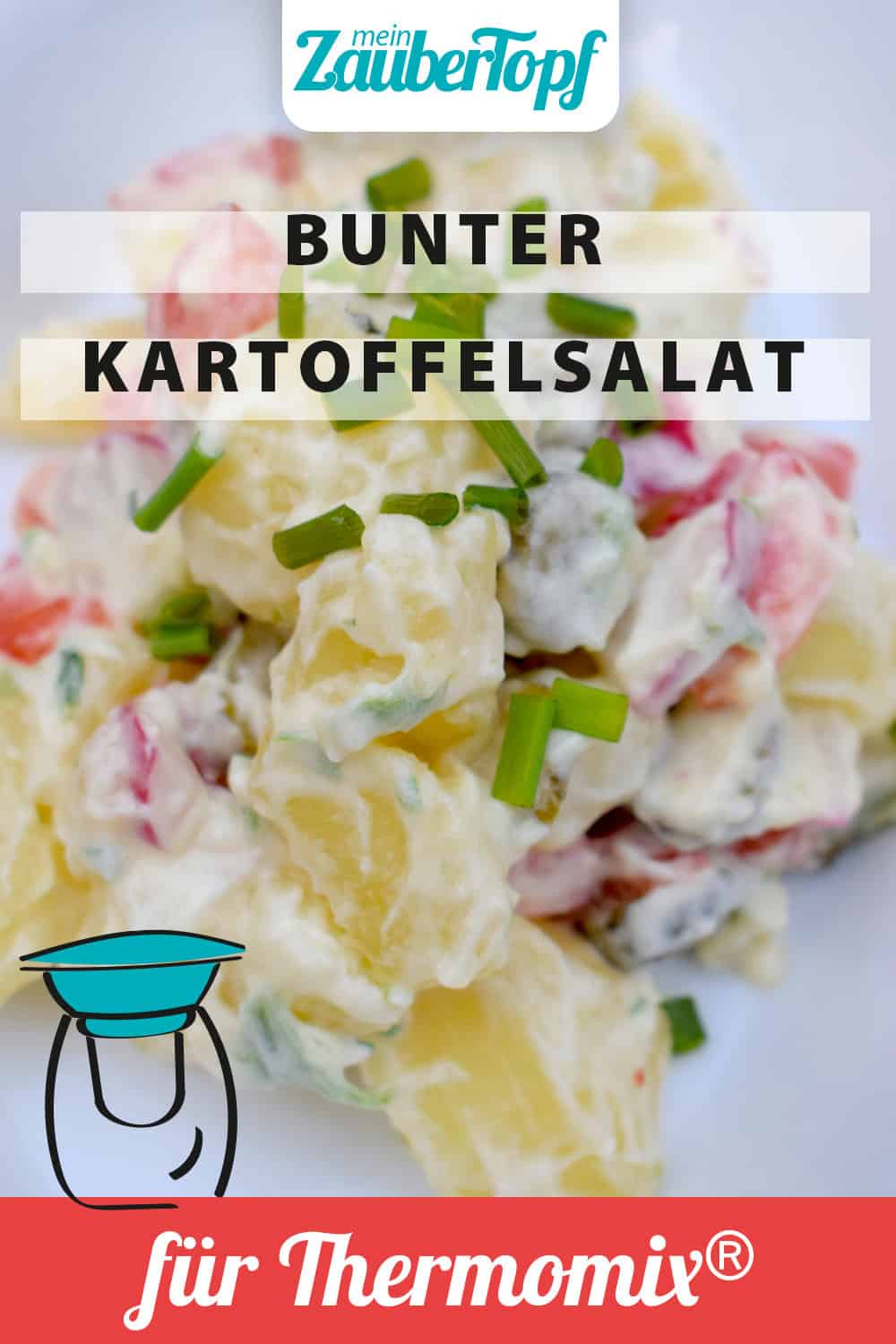 Kartoffelsalat aus dem Thermomix® – Foto: Nicole Stroschein