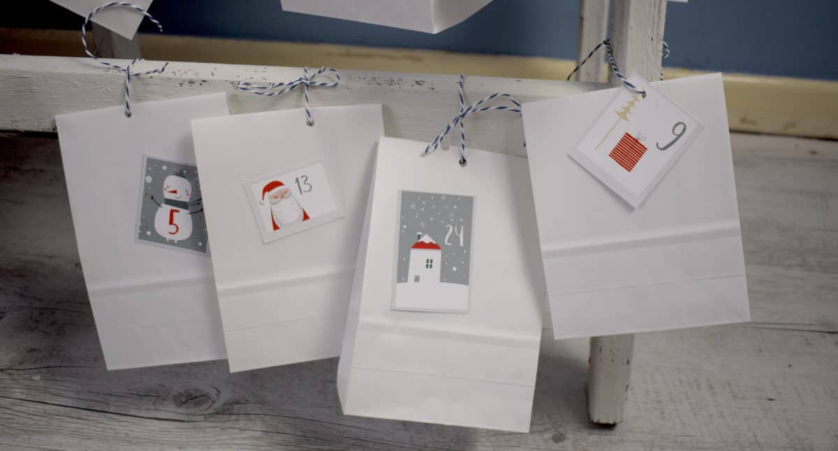 Adventskalender mit den Kalender-Karten von mein ZauberTopf – Foto: Nicole Stroschein