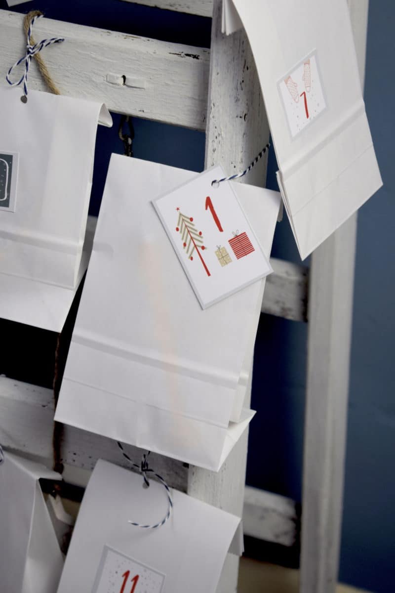 Adventskalender mit den Kalender-Karten von mein ZauberTopf – Foto: Nicole Stroschein