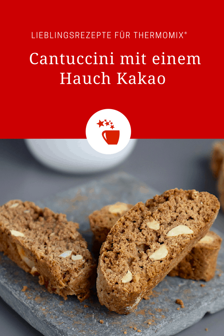 Cantuccini mit Kakao aus dem Thermomix® – Foto: Nicole Stroschein