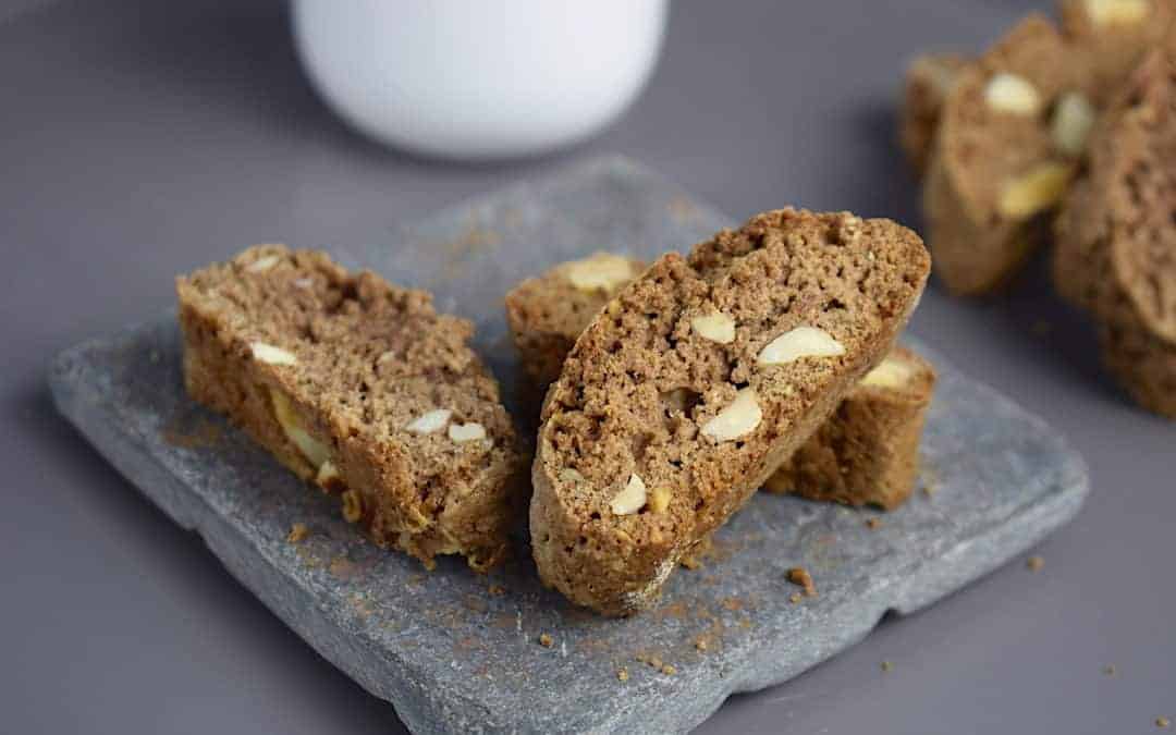 Wunderbare Cantuccini mit einem Hauch Kakao