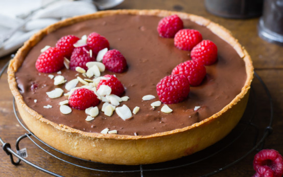 Himbeer-Schoko-Tarte