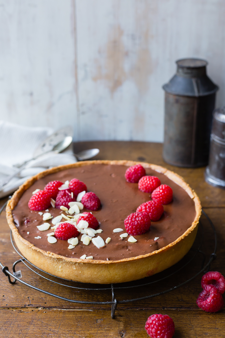 Himbeer-Schoko-Tarte aus dem Thermomix® – Foto: Sophia Handschuh