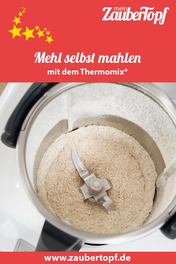 Mehl mahlen mit dem Thermomix® – Foto: Kathrin Knoll