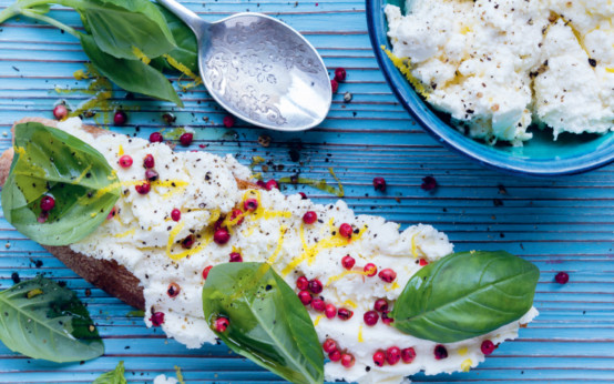 Selbst gemachter Ricotta