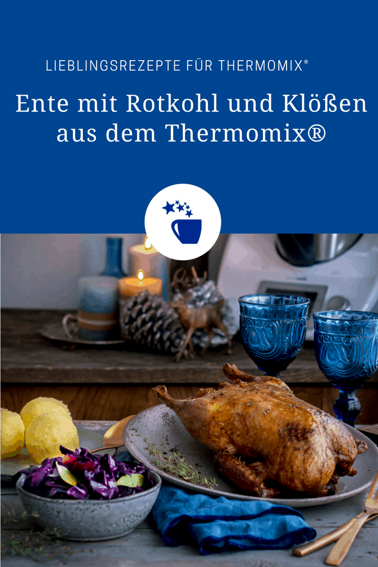Ente mit Rotkohl und Kartoffelklößen aus dem Thermomix® – Foto: Tina Bumann