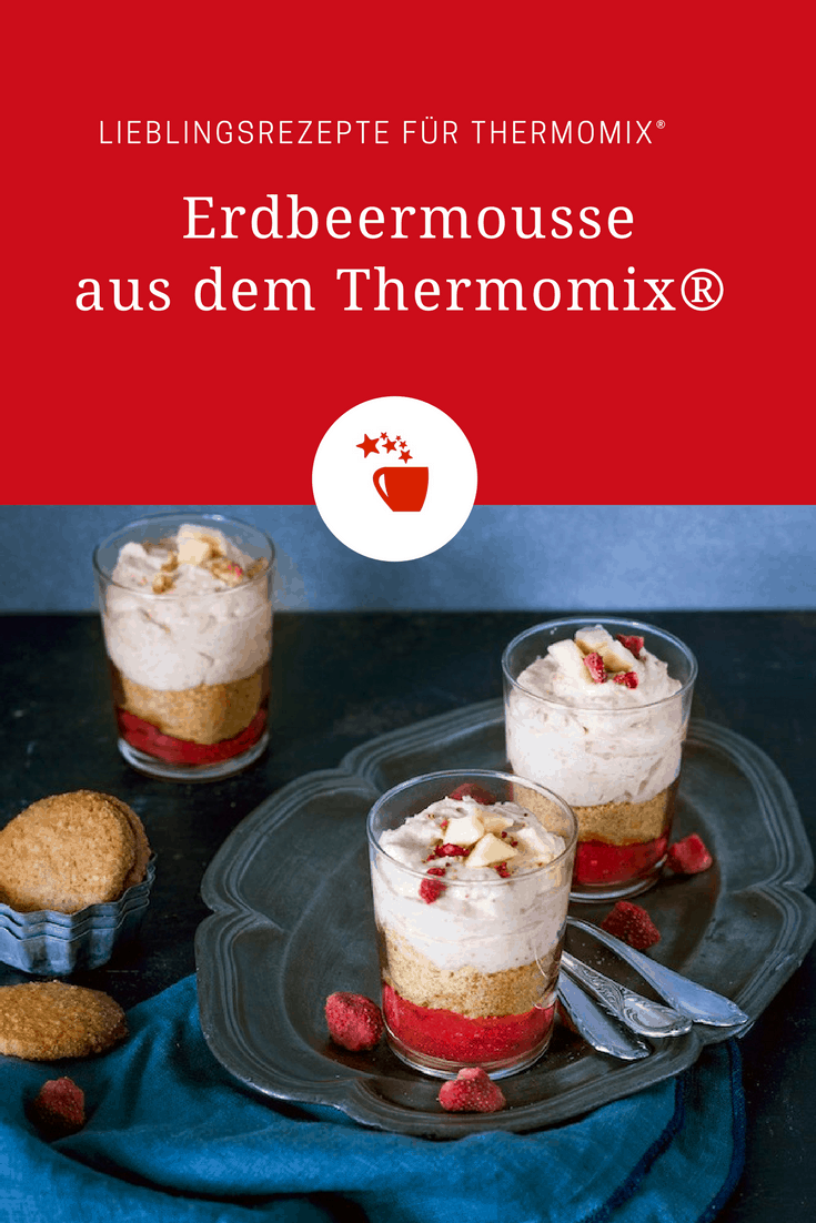 Erdbeermousse aus dem Thermomix® – Foto: Tina Bumann