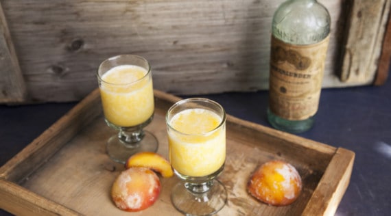 Peach Orange Cooler aus dem Thermomix® – Foto: Kathrin Knoll