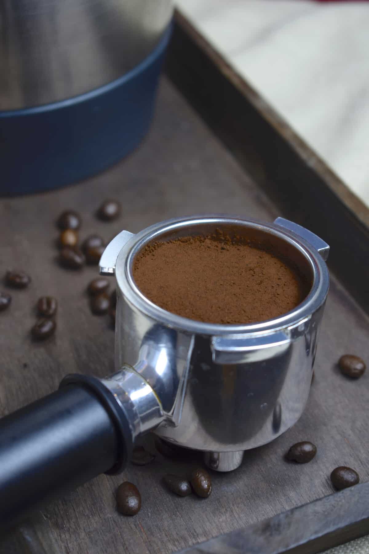 Kaffee mahlen im Thermomix® – Foto: Nicole Stroschein