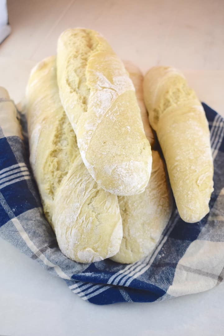 Dinkel-Baguette aus dem Thermomix® – Foto: Nicole Stroschein