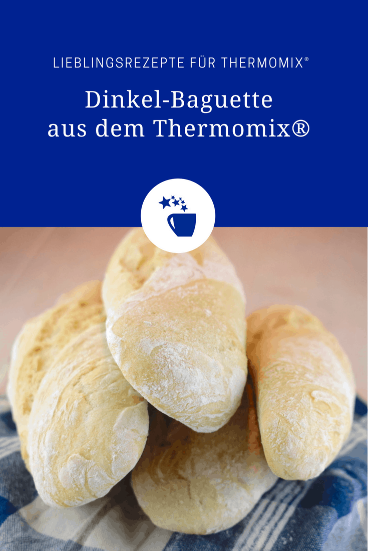 Dinkel-Baguette aus dem Thermomix® – Foto: Nicole Stroschein