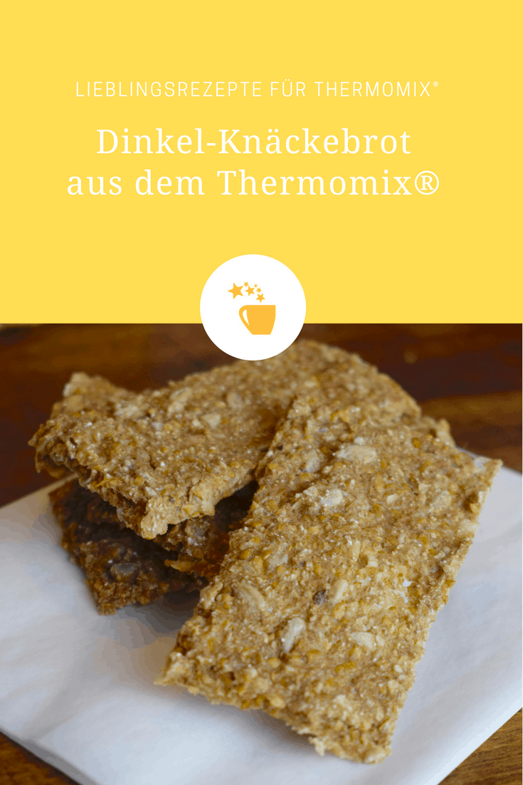 Dinkel-Knäckebrot aus dem Thermomix® – Foto: Nicole Stroschein