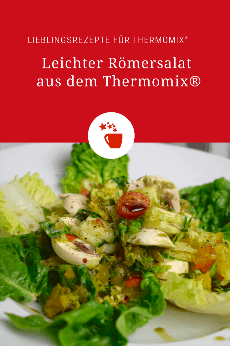 Leichter Römersalat aus dem Thermomix® – Foto: Nicole Stroschein