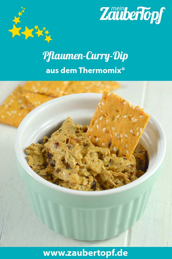 Leichter Pflaumen-Curry-Dip – Rezept für den Thermomix®