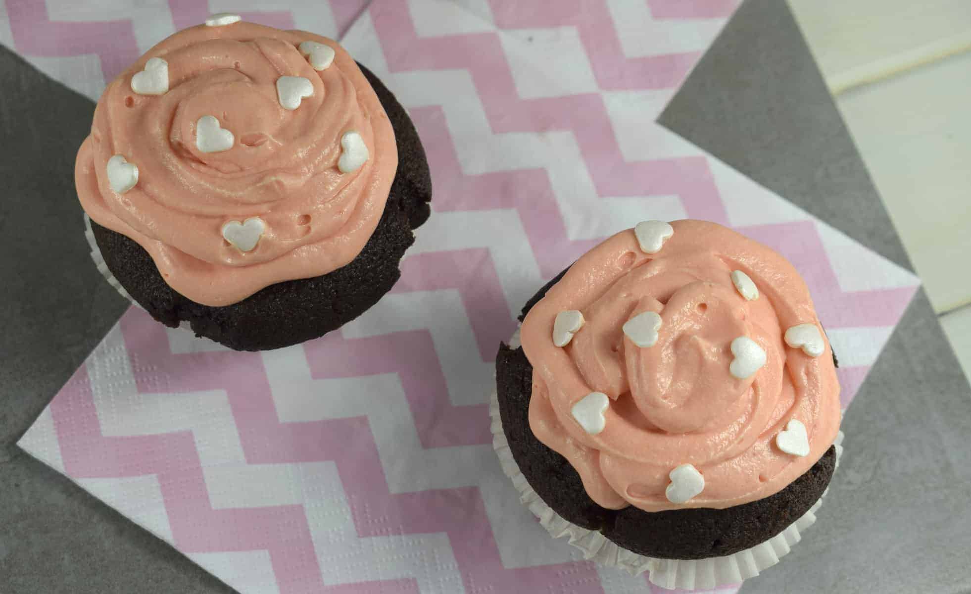 Schokocupcakes mit Liebe – Rezept für den Thermomix®