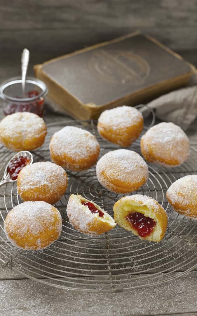 Berliner mit Pflaumenkonfitüre mit dem Thermomix® - Foto: Frauke Antholz