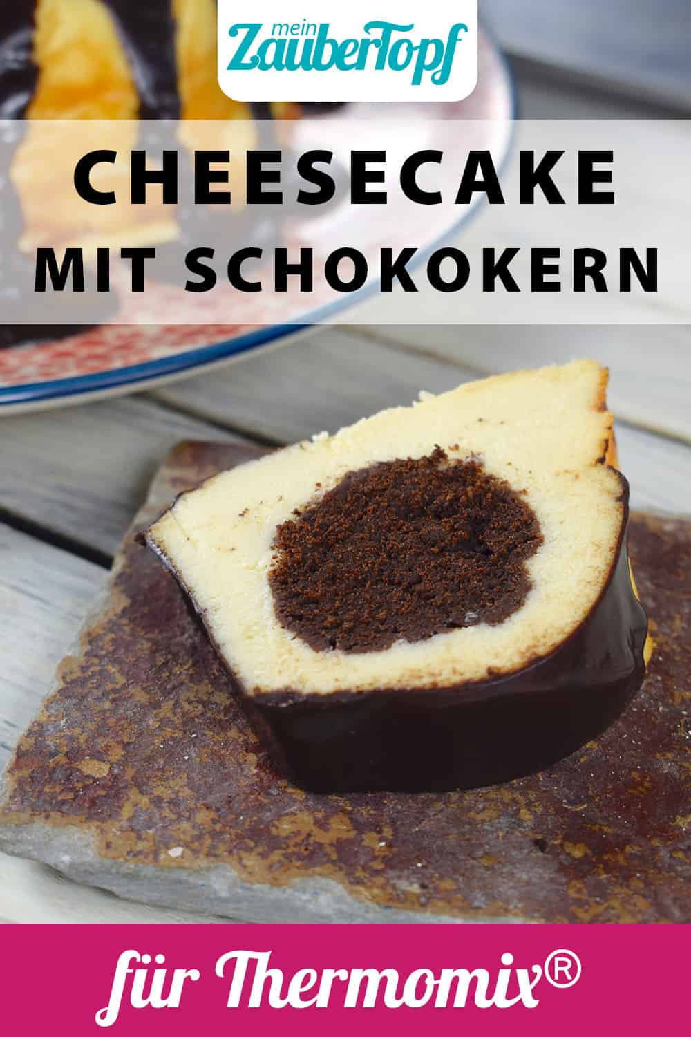 Cheesecake mit Schokokern aus dem Thermomix® – Foto: Nicole Stroschein
