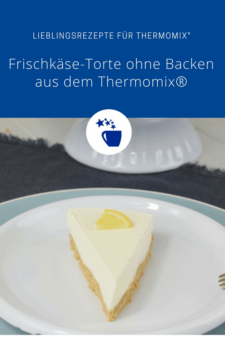 Frischkäse-Torte aus dem Thermomix® ohne Backen – Foto: Nicole Stroschein