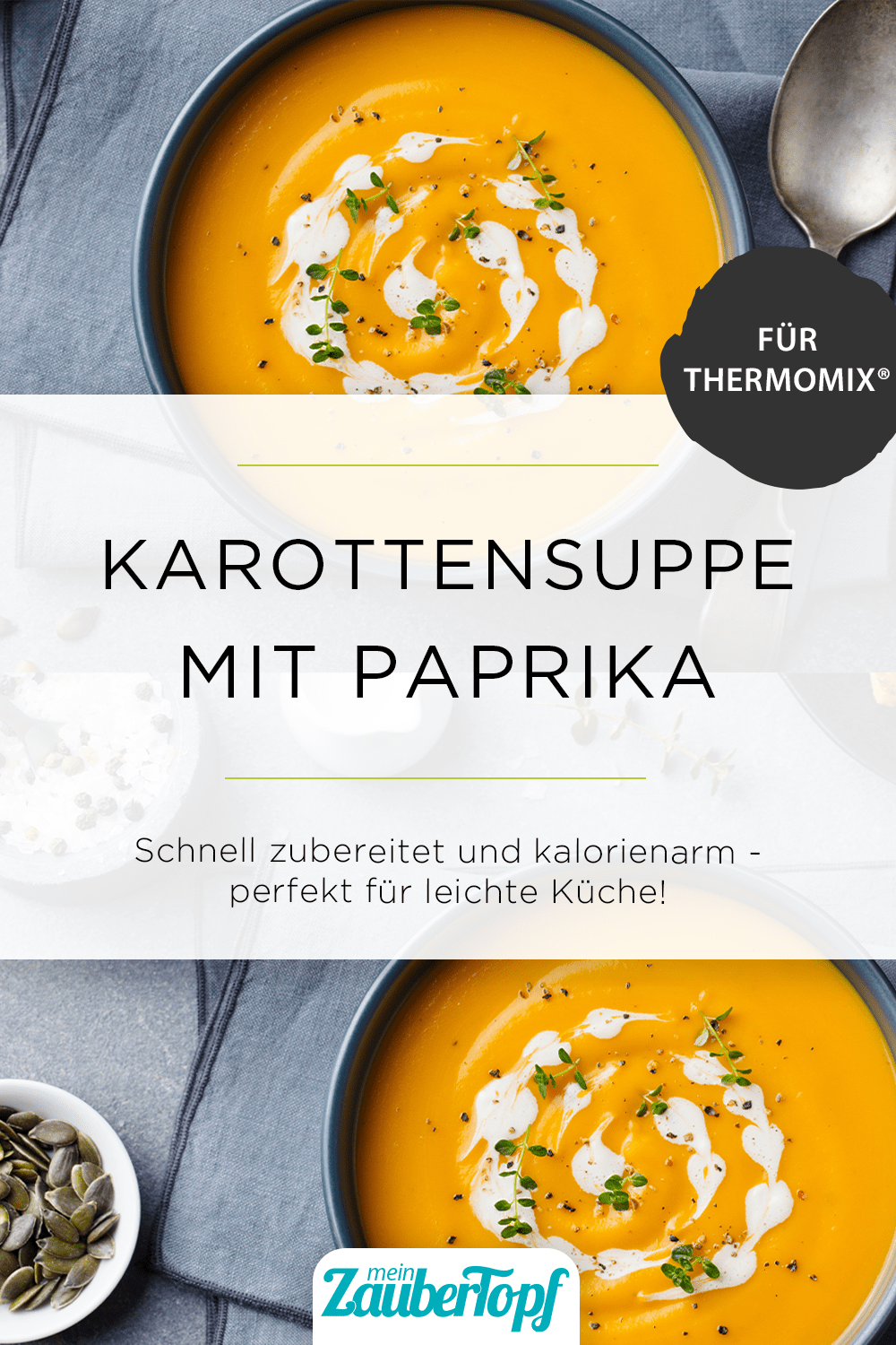 Karottensuppe mit Paprika – Foto: gettyimages / AnnaPustynnikova