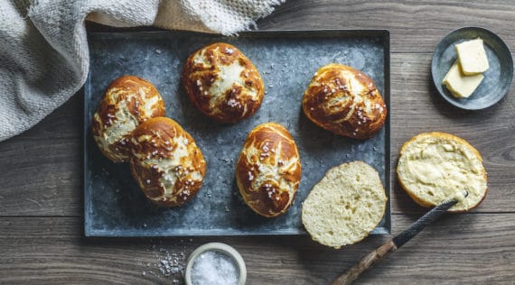 Laugenbrötchen mit dem Thermomix® – Foto: Anna Gieseler