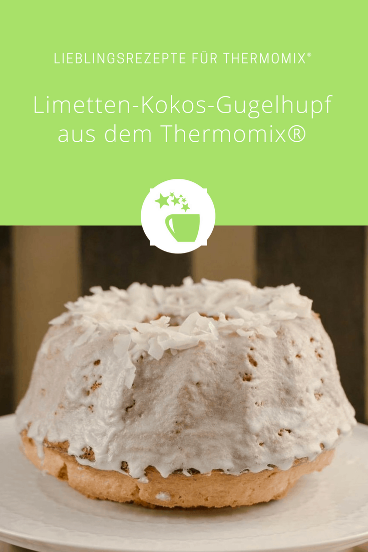 Kokos-Limetten-Guglhupf aus dem Thermomix® – Foto: Ricarda Ohligschläger