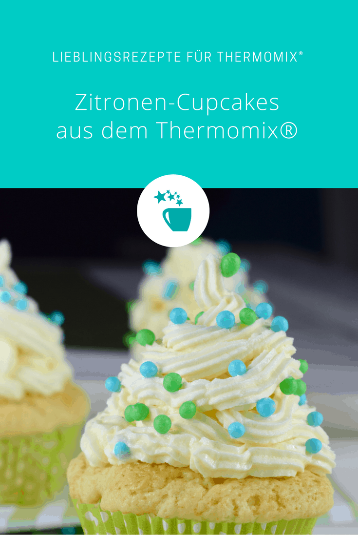 Zitronen-Cupcaes aus dem Thermomix® – Foto: Nicole Stroschein