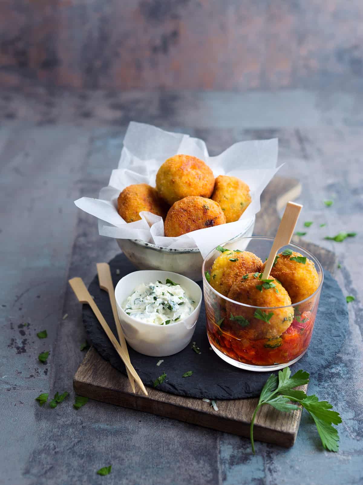 Gemüsebällchen mit Käse aus dem Thermomix® – Foto: Ira Leoni