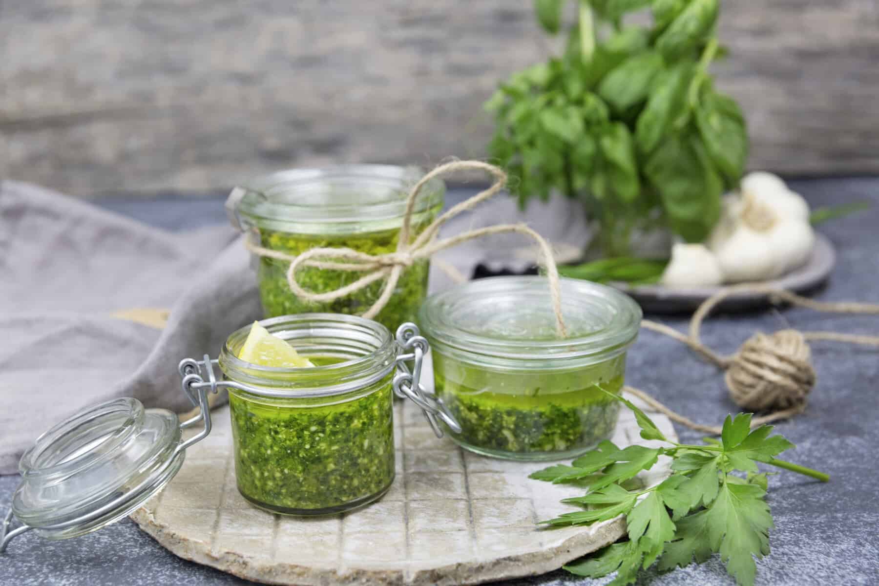 Kräuterpesto aus dem Thermomix® – Foto: Désiree Peikert