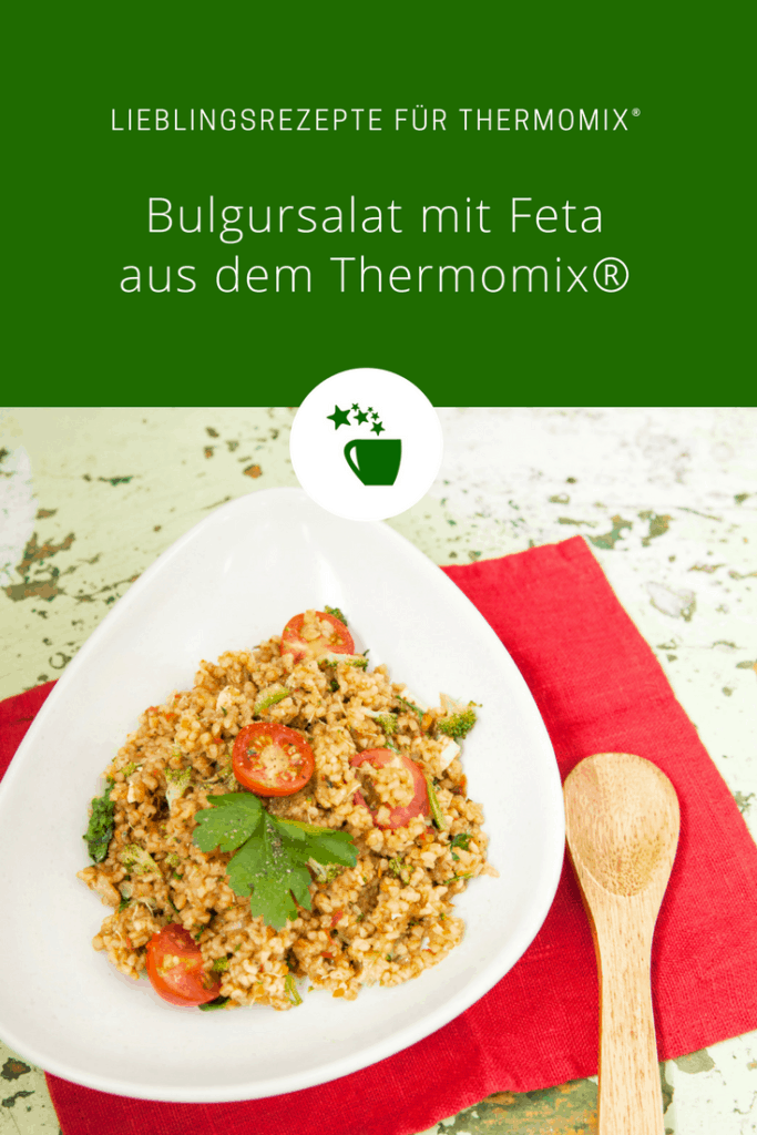 Bulgursalat mit Feta – Rezept für den Thermomix®