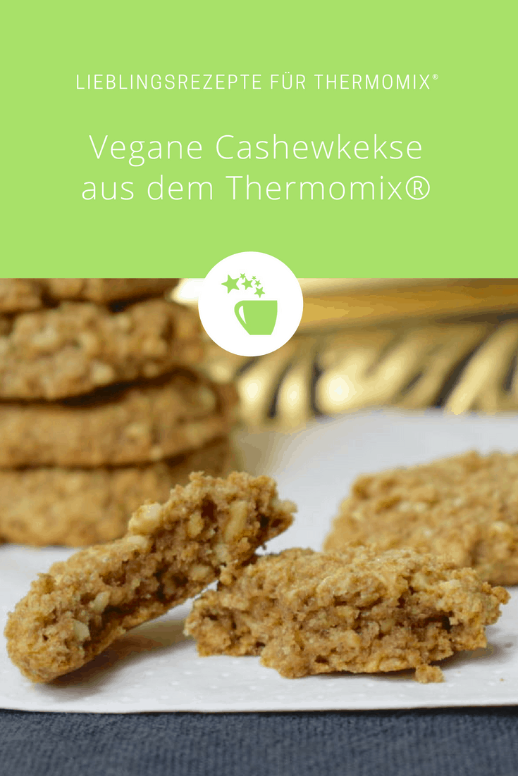 Vegane Cashewkekse aus dem Thermomix® – Foto: Nicole Stroschein