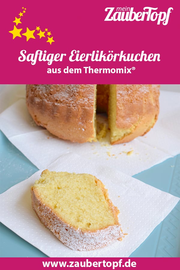 Eierlikörkuchen aus dem Thermomix® – Foto: Nicole Stroschein