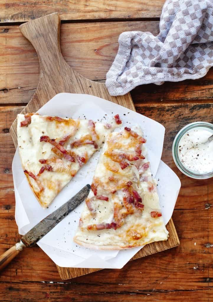 Flammkuchen Elsässer Art – Rezept für den Thermomix®
