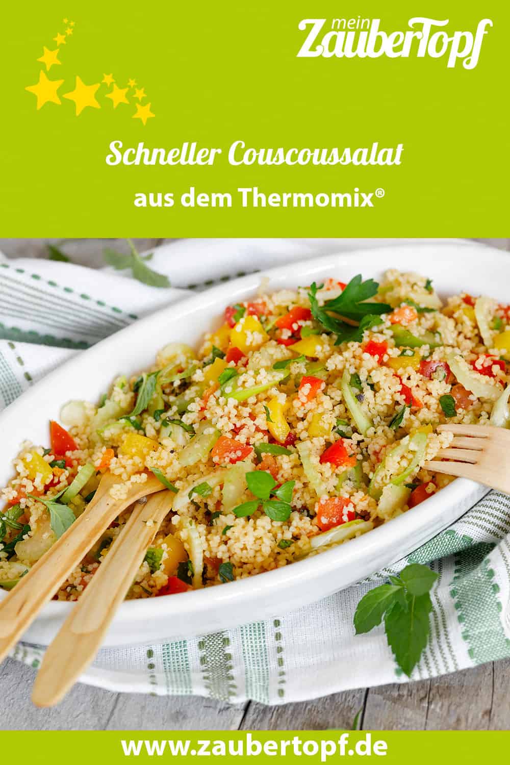 Schneller Couscoussalat aus dem Thermomix® – Foto: Frauke Antholz