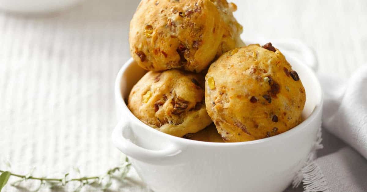 Käse-Schinken-Kugeln – Rezept für den Thermomix® Käse-Schinken-Kugeln – Rezept für den Thermomix®